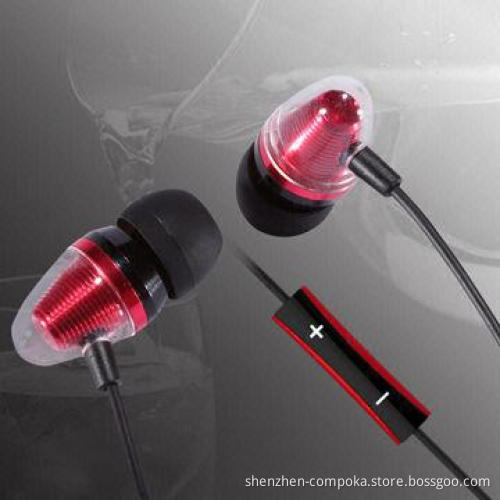 Fashionable Metallic In-ear Earphones